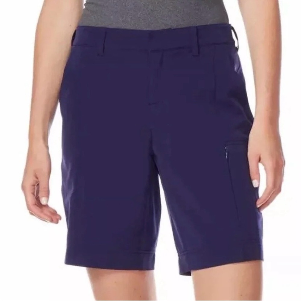 32 Degrees Ladies’ Navy Stretch Active Cargo Shorts